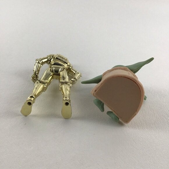 Star Wars Mandalorian The Child Cake Topper Toys C3PO Figures DecoPac Lot - Picture 7 of 7